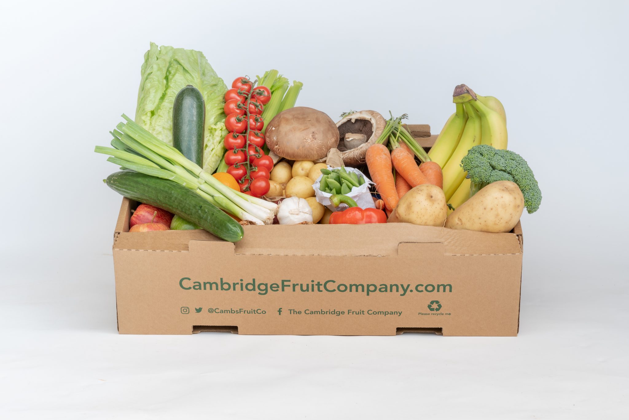 PlasticFree Fruit & Veg Box Cambridge Fruit Company