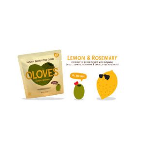 Oloves Lemon & Rosemary (10 x 30g)
